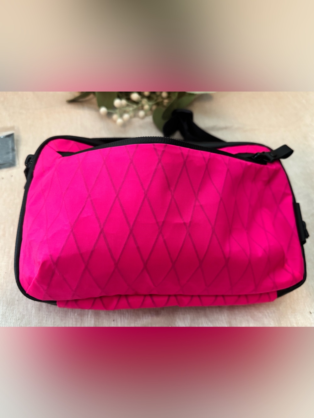 ALPAKA Metro Sling Hot Pink X-Pac Crossbody Fanny Pack Waist Bag